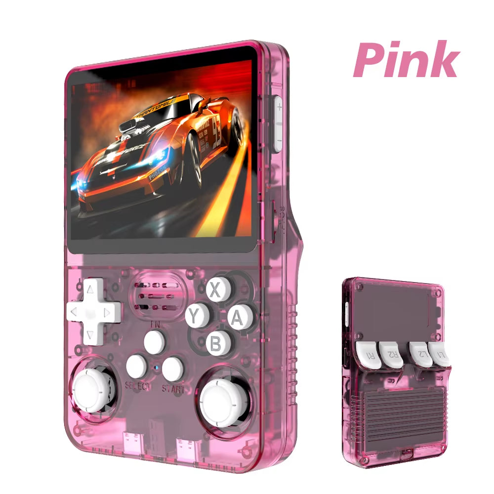 Retro Portable Video Game Genuine R36S, ARKOS System, Can Flash Rocknix System 3.5 Inch IPS Screen pocket Video Player 64GB