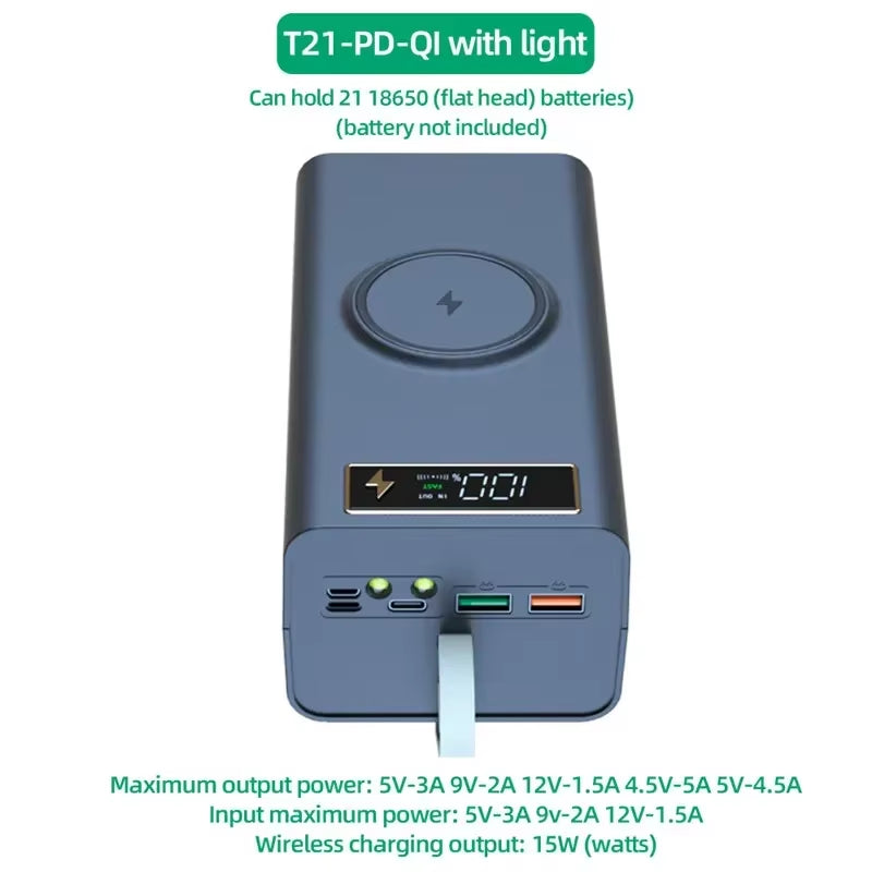 Flashlight Battery Power Bank