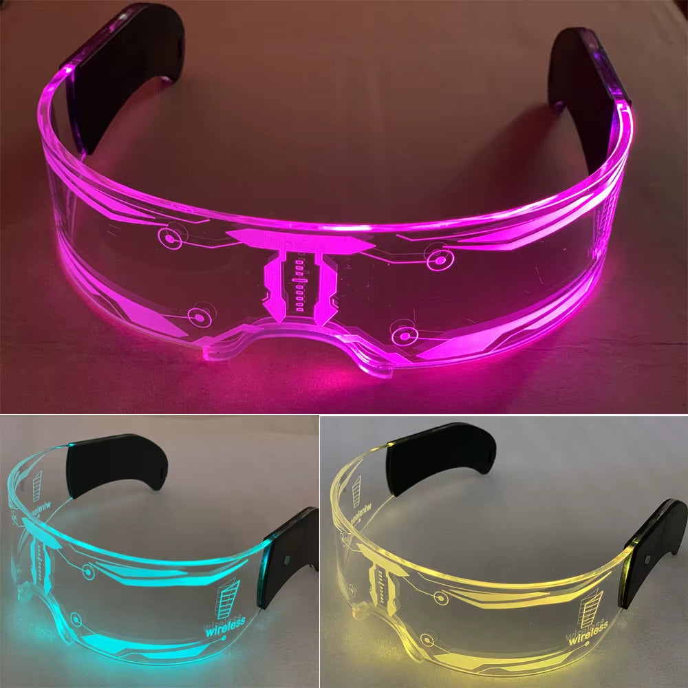 LED Glasses Luminous Glasses Future Glow Party Glasses Party Decor