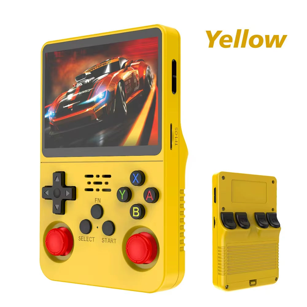 Retro Portable Video Game Genuine R36S, ARKOS System, Can Flash Rocknix System 3.5 Inch IPS Screen pocket Video Player 64GB