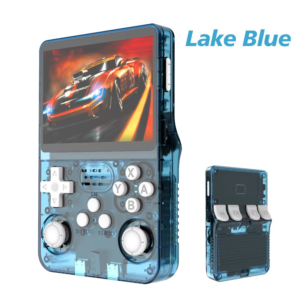 Retro Portable Video Game Genuine R36S, ARKOS System, Can Flash Rocknix System 3.5 Inch IPS Screen pocket Video Player 64GB