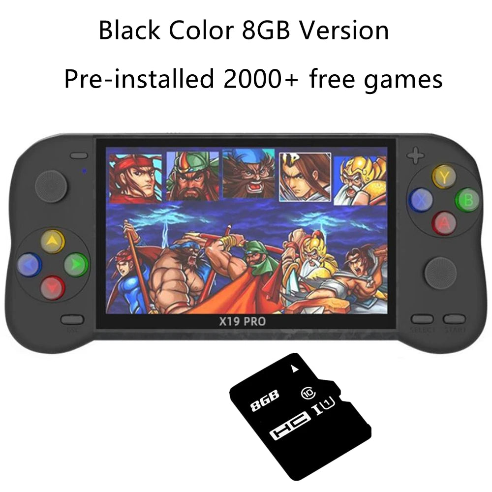 Portable Game Console 8G 32G Preinstalled 2000 Free Games Support TV Out Video Game Machine Boy Player