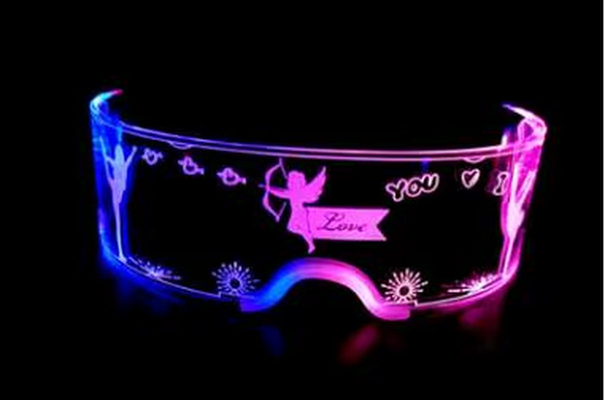 LED Glasses Luminous Glasses Future Glow Party Glasses Party Decor