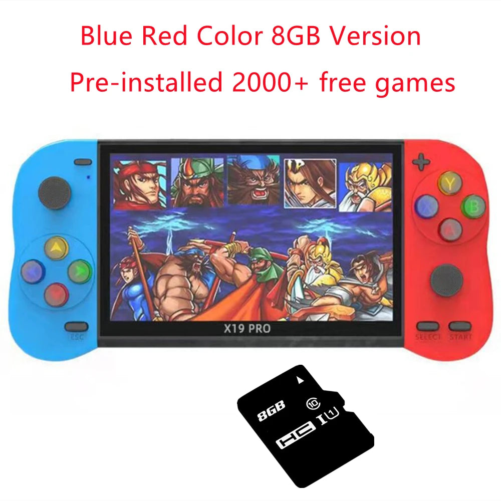 Portable Game Console 8G 32G Preinstalled 2000 Free Games Support TV Out Video Game Machine Boy Player