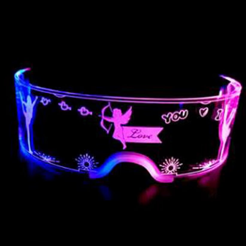LED Glasses Luminous Glasses Future Glow Party Glasses Party Decor