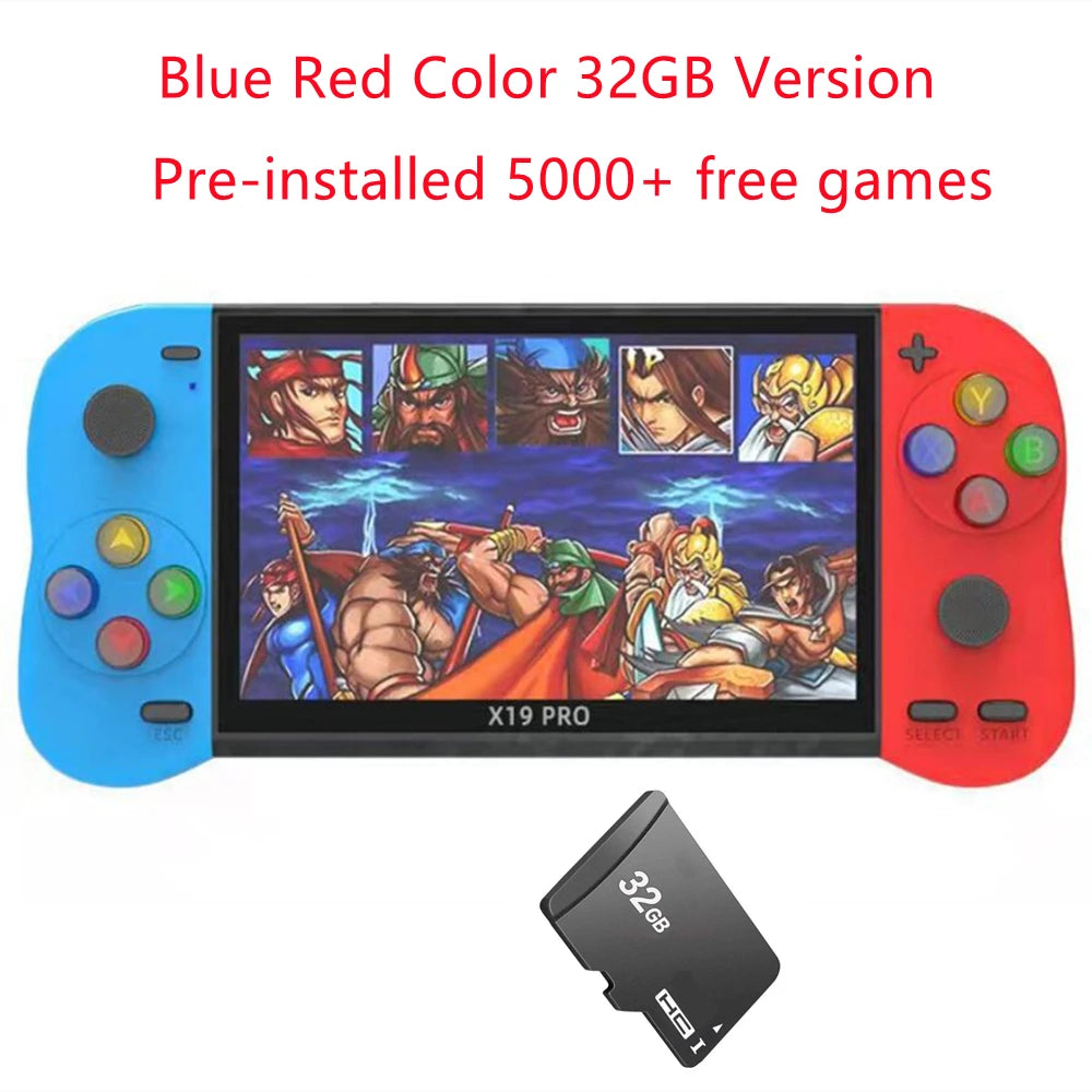 Portable Game Console 8G 32G Preinstalled 2000 Free Games Support TV Out Video Game Machine Boy Player