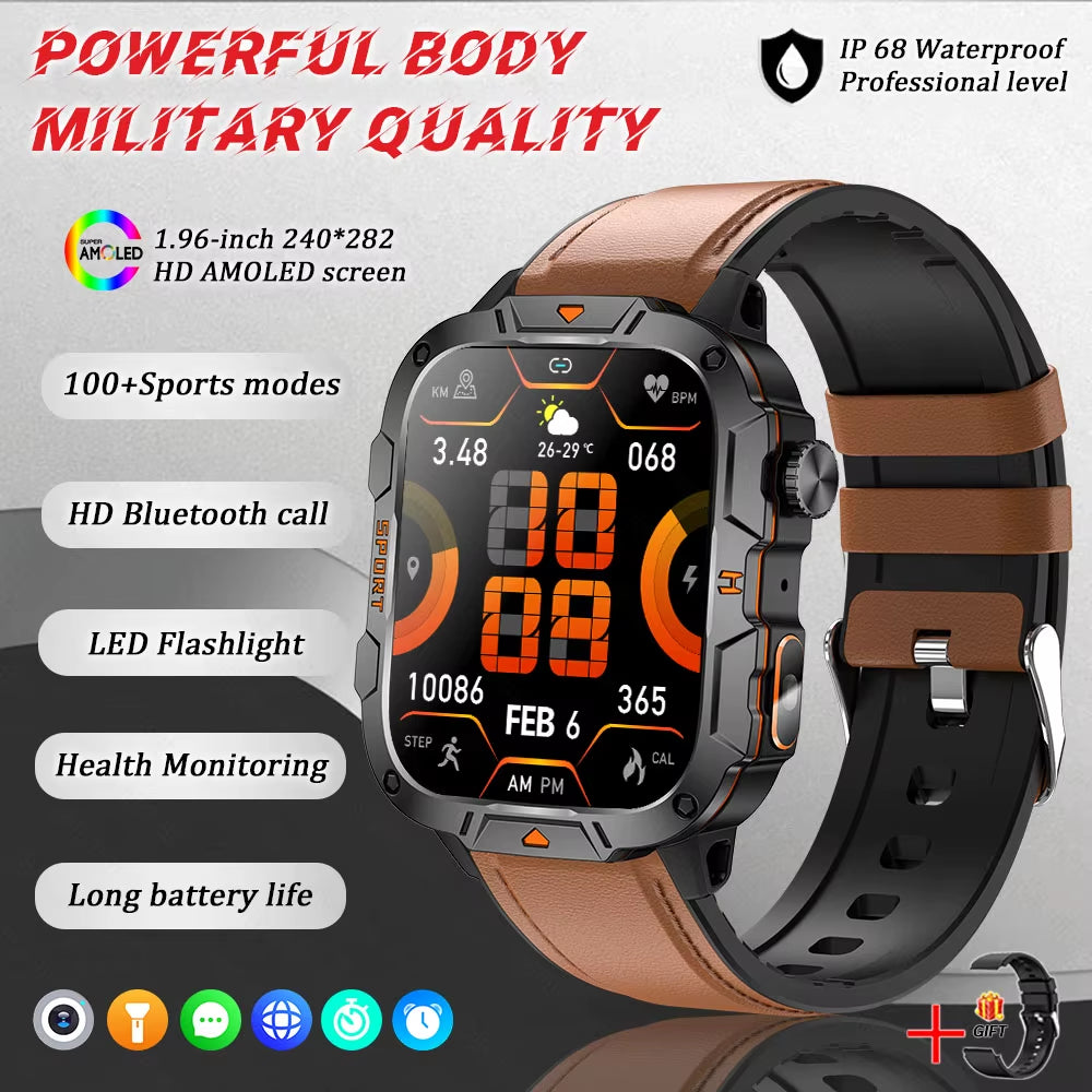 Outdoor Sports Smart Watch with Led Lighting Men Women Waterproof Swim Watches Fitness Track Heart Rate Smart Watch