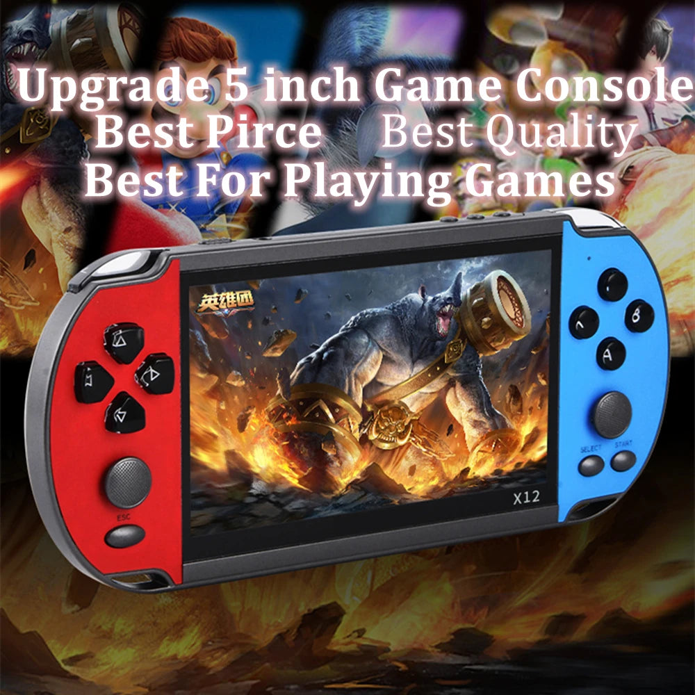 Portable Game Console 8G 32G Preinstalled 2000 Free Games Support TV Out Video Game Machine Boy Player