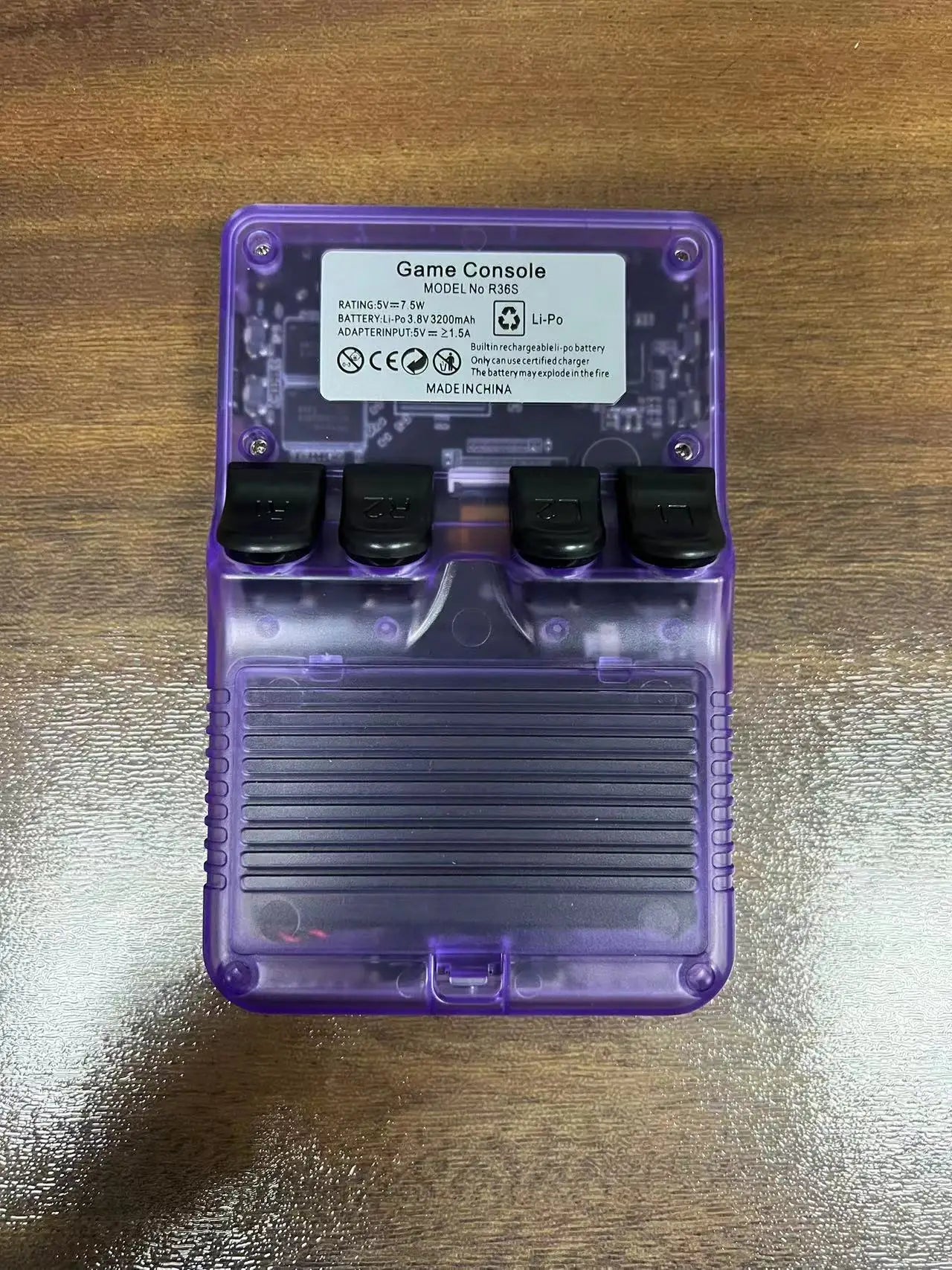 Retro Portable Video Game Genuine R36S, ARKOS System, Can Flash Rocknix System 3.5 Inch IPS Screen pocket Video Player 64GB