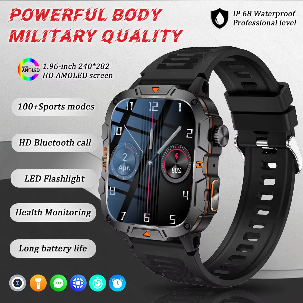 Outdoor Sports Smart Watch with Led Lighting Men Women Waterproof Swim Watches Fitness Track Heart Rate Smart Watch 