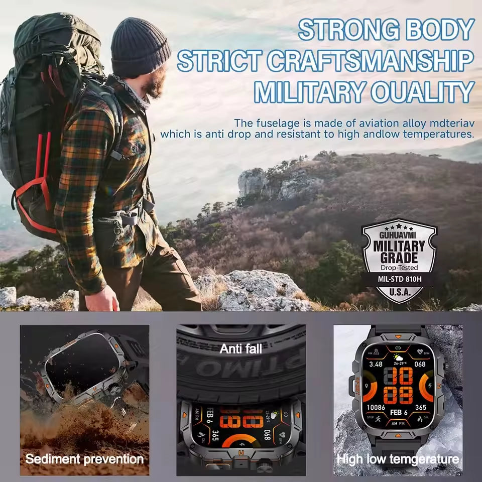 Outdoor Sports Smart Watch with Led Lighting Men Women Waterproof Swim Watches Fitness Track Heart Rate Smart Watch 