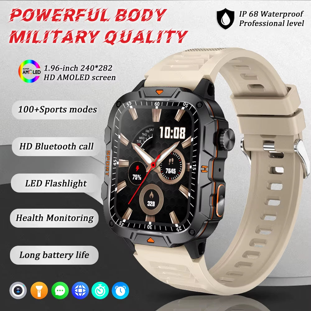 Outdoor Sports Smart Watch with Led Lighting Men Women Waterproof Swim Watches Fitness Track Heart Rate Smart Watch 