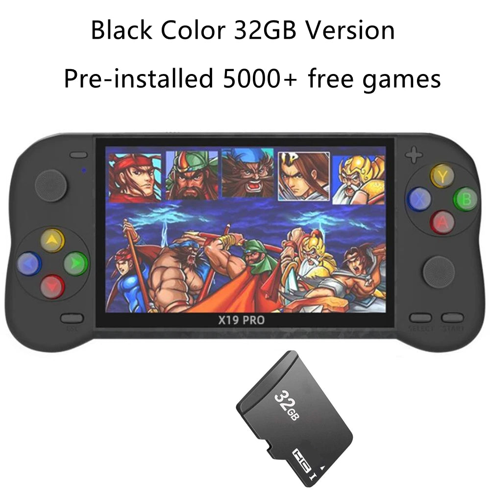 Portable Game Console 8G 32G Preinstalled 2000 Free Games Support TV Out Video Game Machine Boy Player