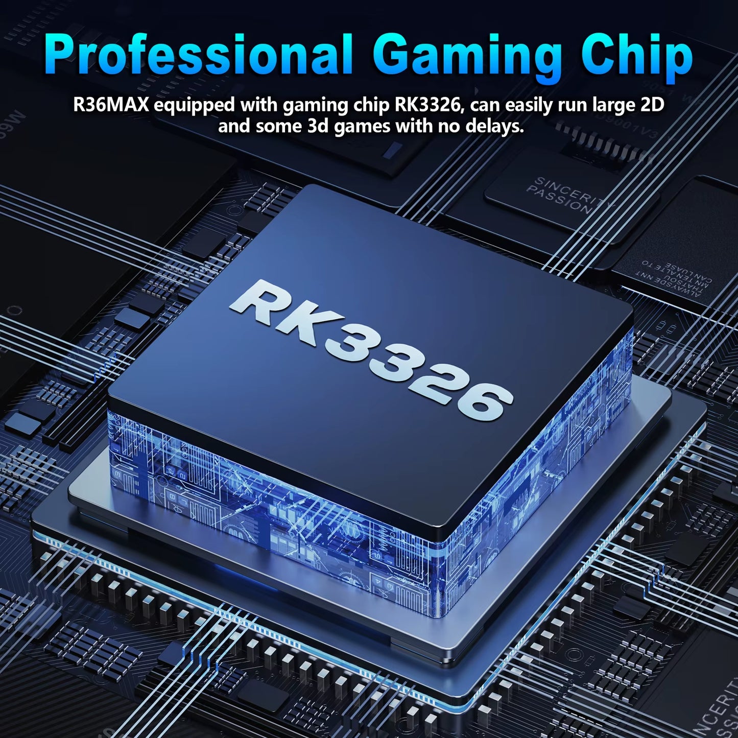 R36MAX Portable Video Game Player Console 18000+ Games Retro Handheld Game Console 4.0 Inch IPS Screen Linux System