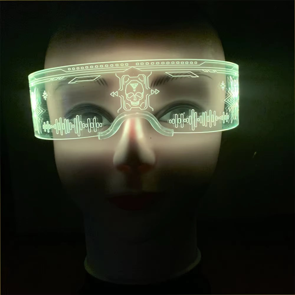 LED Glasses Luminous Glasses Future Glow Party Glasses Party Decor