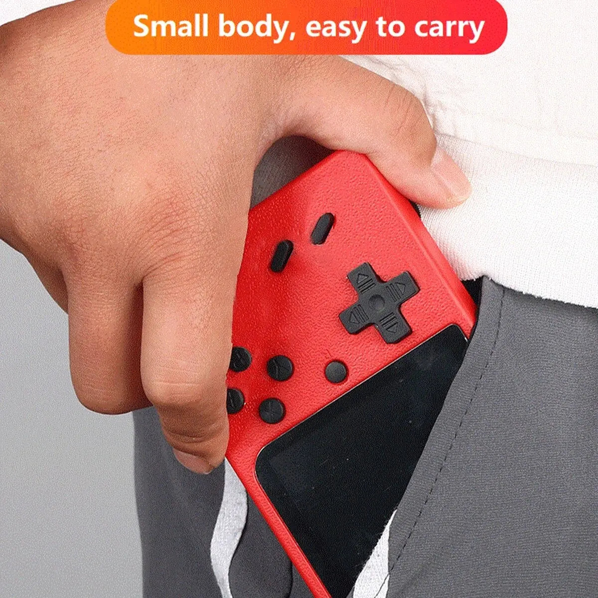 Handheld Small Game Console with Hundreds of Game Charging Can Be Connected to the TV